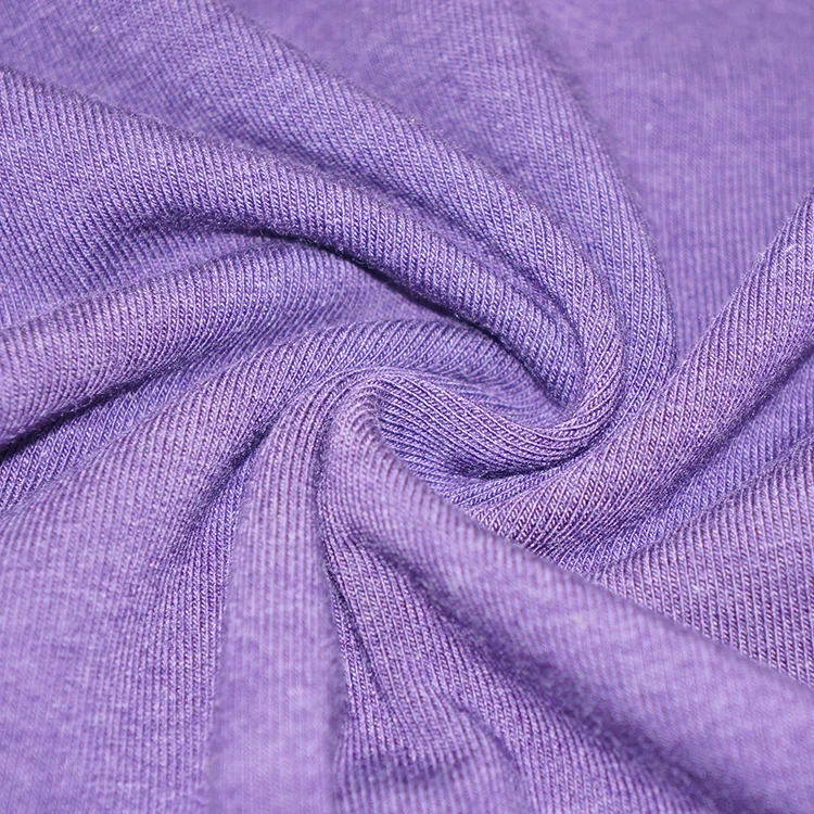 Wholesale high quality custom color Jersey textiles and Bamboo shirt printed cotton fabric