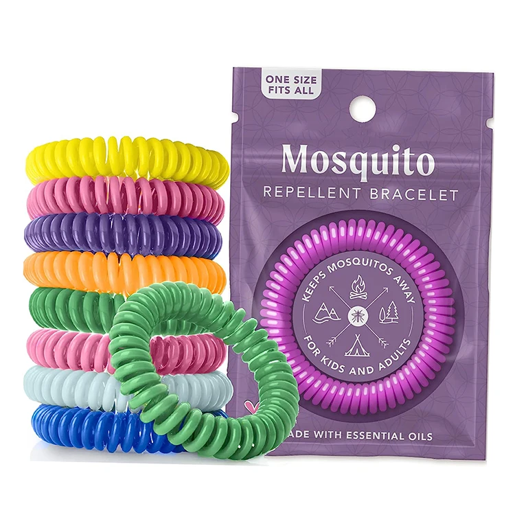 New arrive mosquito kids repellent bracelet wholesale high quality professional mosquito repellent bracelet