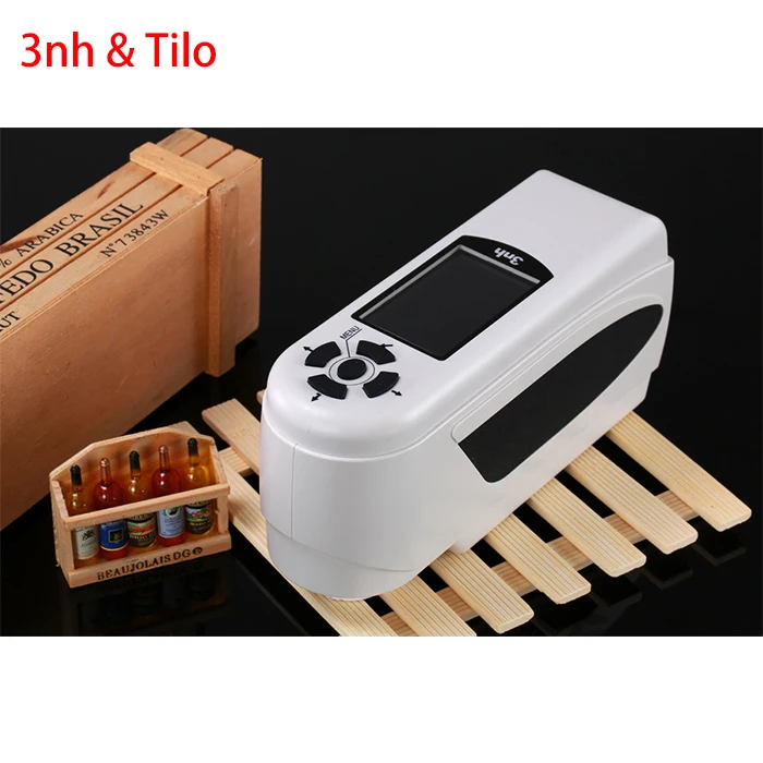 Цветной Автомобильный колориметр NH310 для проверки цвета хлопка текстиля измеритель разницы в