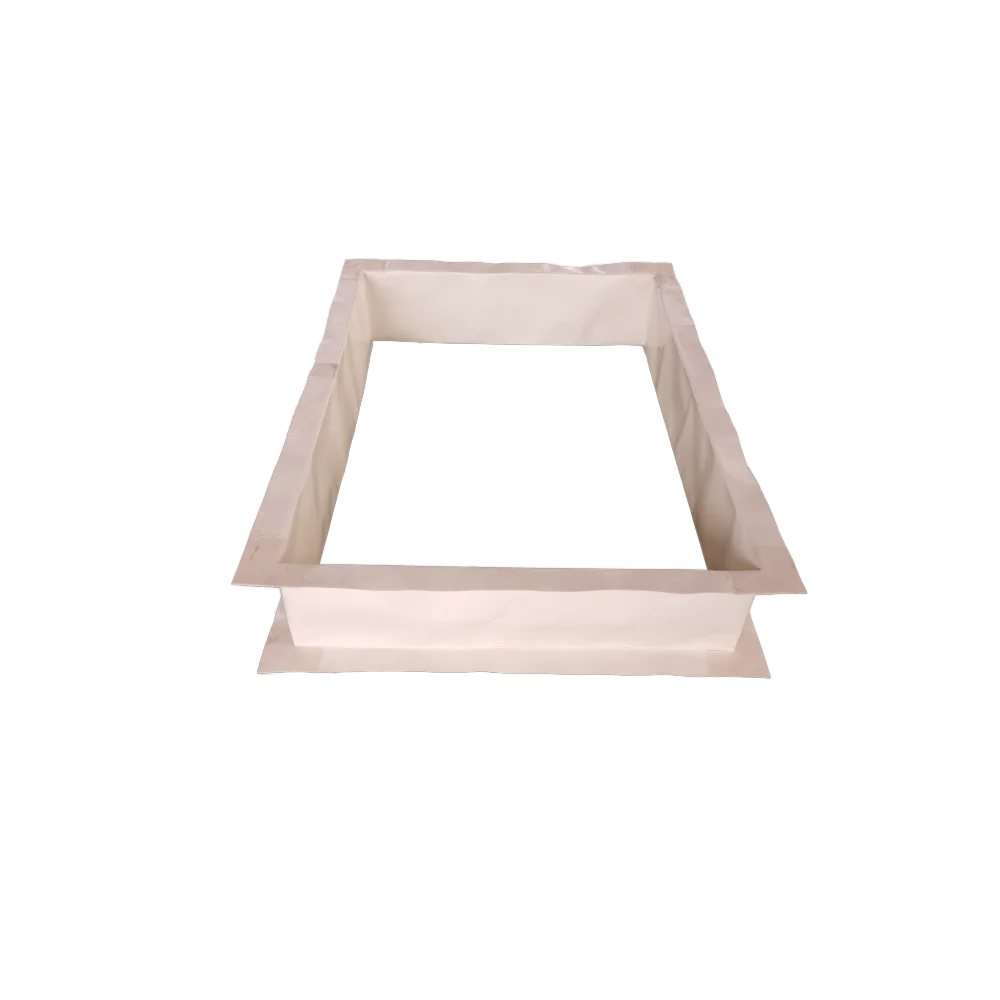 Customized Fireproof flexible silica gel joint fan soft connection Air Duct Fabric compensators