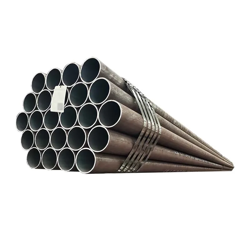 1/2'-12' Steam Pipeline /gas Pipe Hot Rolled Erw Welded Steel Pipe 26 Black Ms Round Pipe