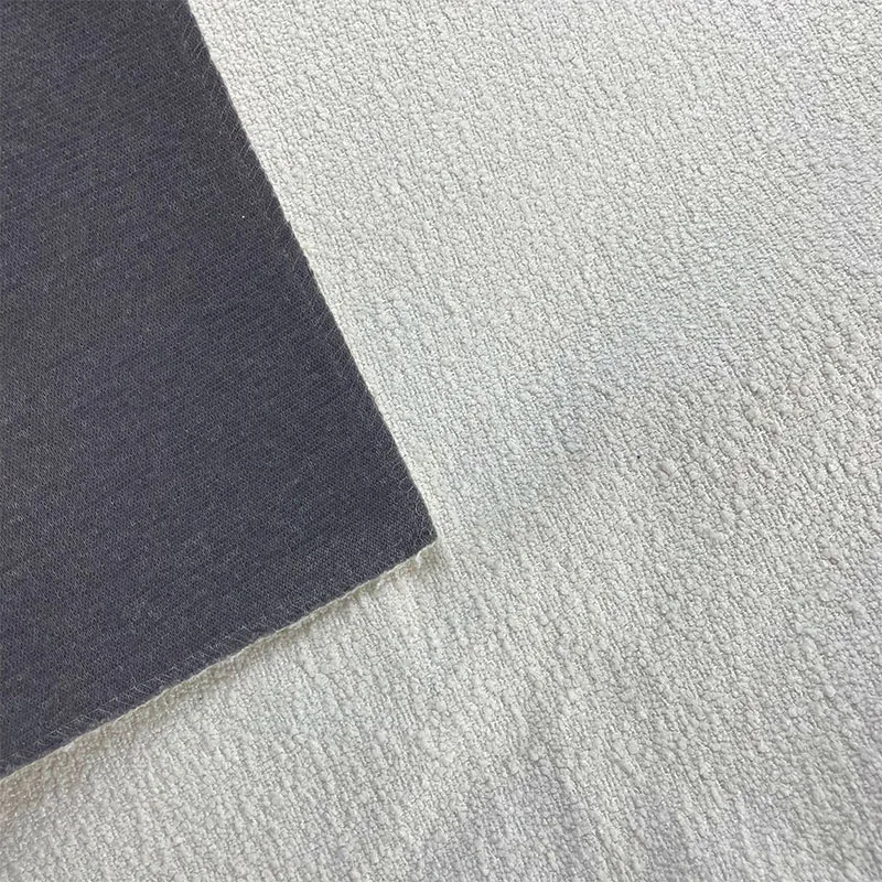 Free Sample 460-560gsm Upholstery Sofa Fabrics teddy boucle fabric upholstery Textile For Sofas And Furniture