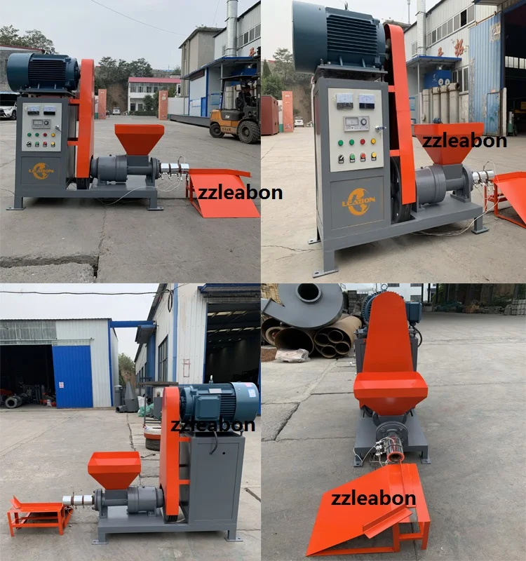 Good Quality Fire Wood Agro Waste Screw Press Wood Biomass Sawdust Briquette Machine
