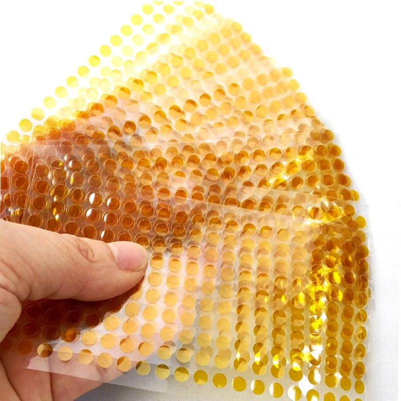Gold Polyimide High Adhesive Gold Finger High Temperature Resistant Anti-static PI Tape Die Cutting