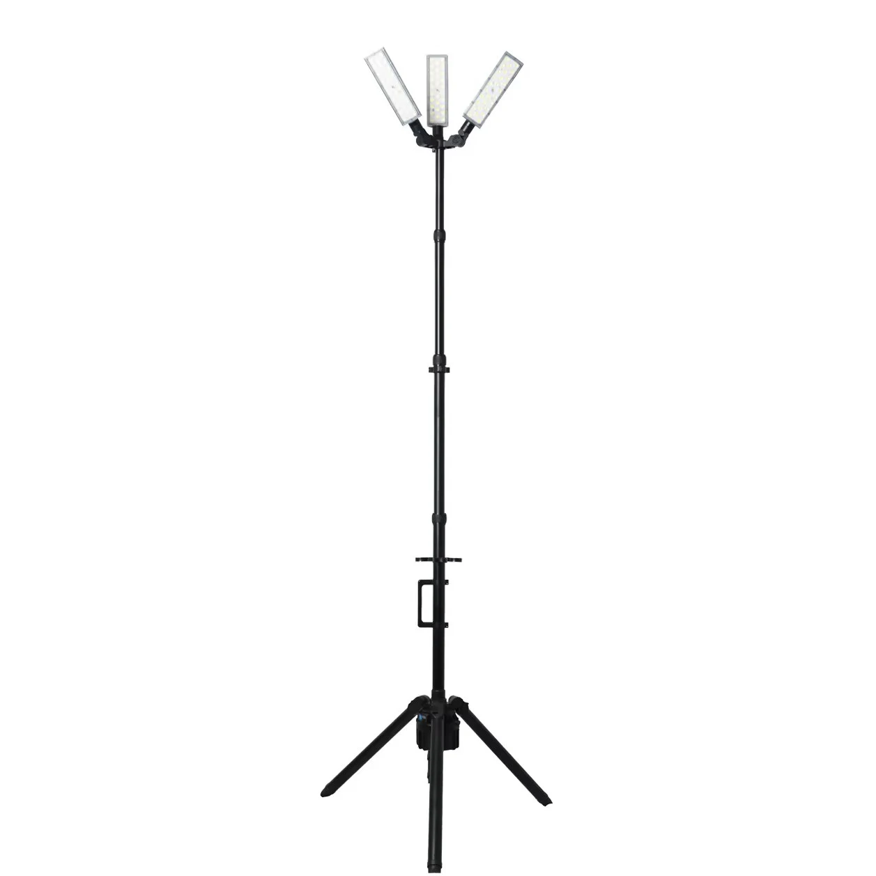 40000 lumens  powerful extendable 3.2m Rechargeable Led Work Lights with tripod stand adjustable and foldable Scene light