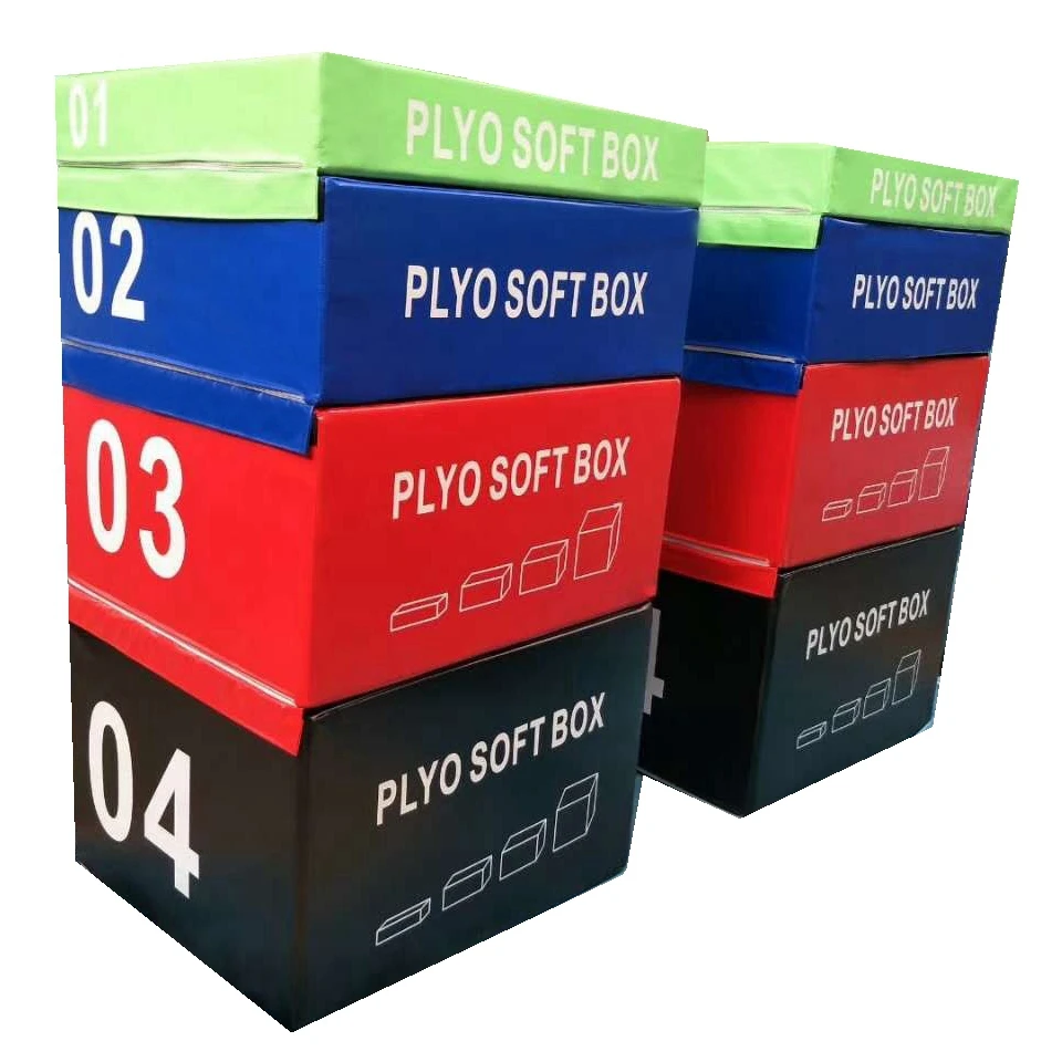 Dinuo лидер продаж коробки для силовых тренировок мягкая коробка прыжков в EPEPVC 7 5 см/15 см/30 см/45 см/60 см полный комплект