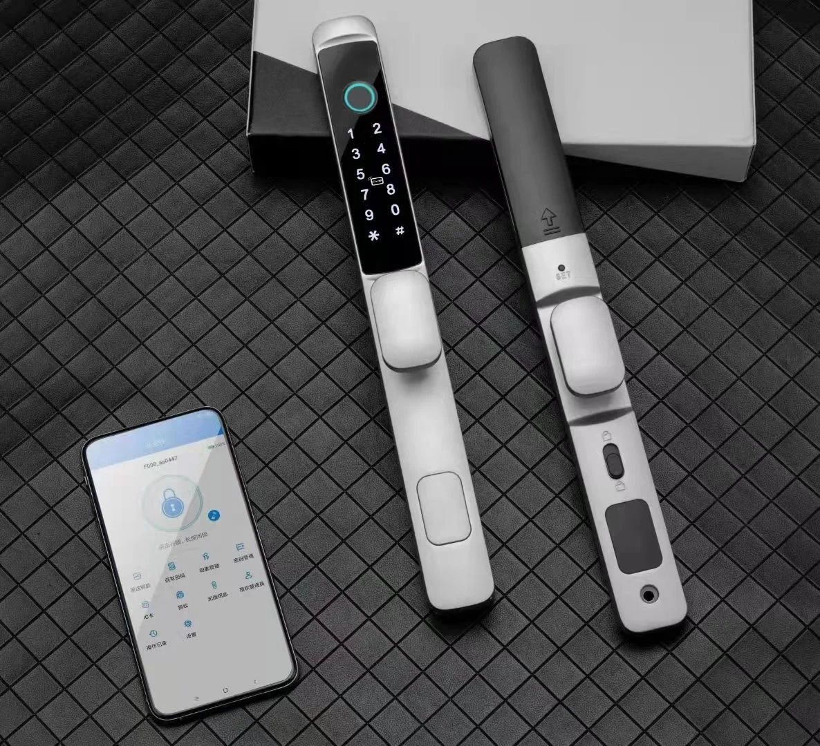 cerradura biometrica patio digital aluminum sliding door lock with tt lock app