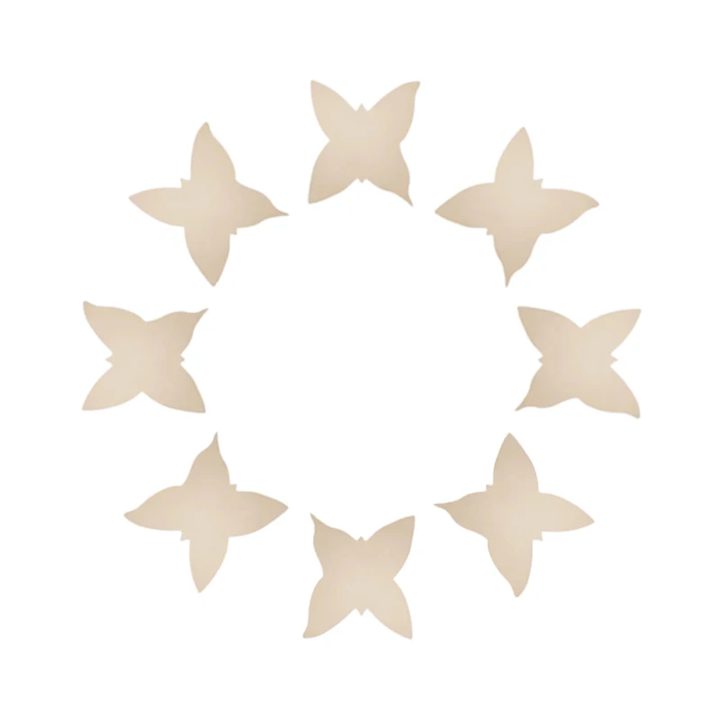 2023 hot Selling Solid Opaque Nipple Cover Flower Shape Nipple Pasties Seamless Waterproof Sticky Silicone Coverups