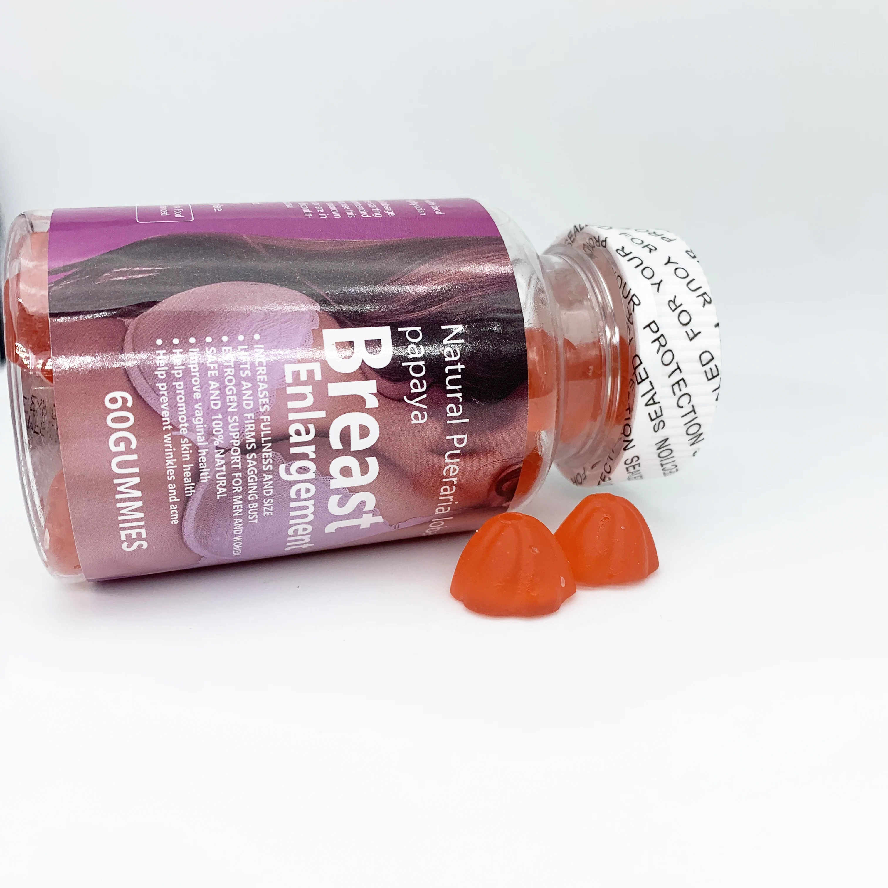 ODM OEM Custom Private Logo hip booster big breast enlargement pills firming big breast women sexy breast enlargement gummies
