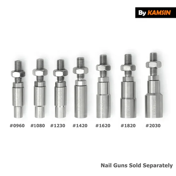 KAMSIN 0960 Deco Nailer 9.60mm Head Diameter Pneumatic Upholstery Tack Gun Decorative Nailer Furniture Used Decoration Nailer