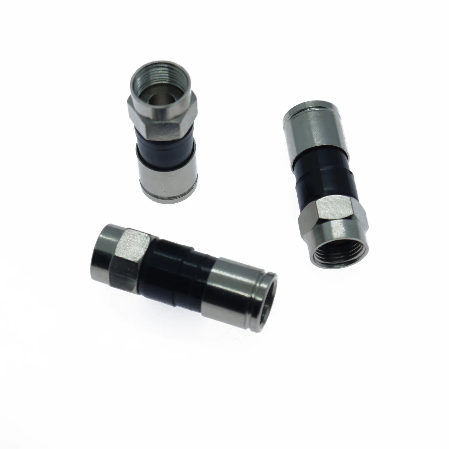 
Compression F Male Rg6 Coaxial Cable Connector 