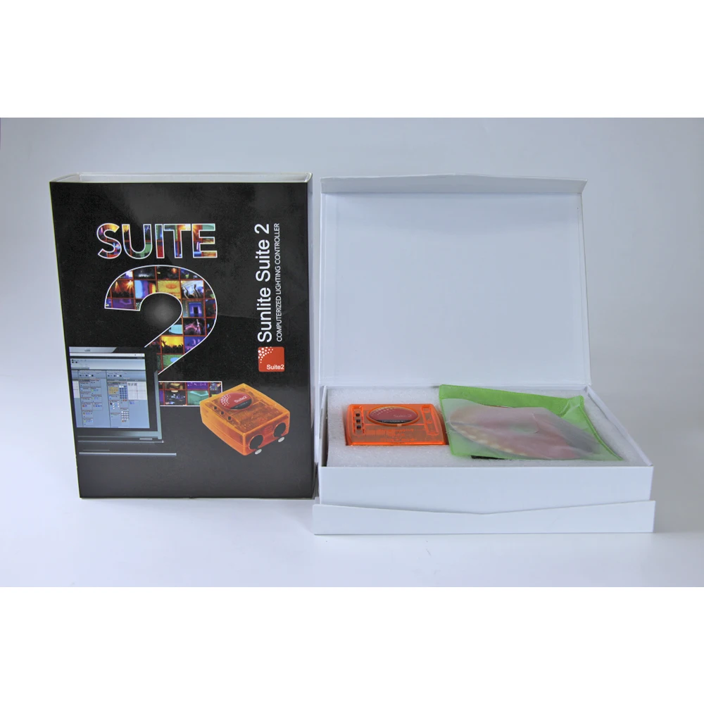 Sunlite 2 USB DMX 512 световой контроллер используется для DJ световой контроллер