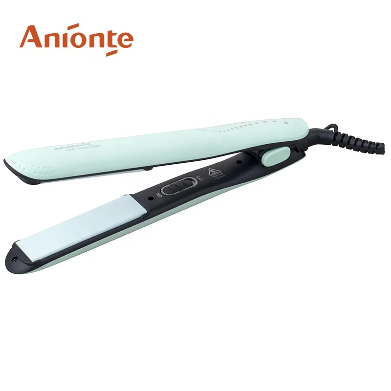 Professional hair straightener for salon use PTC Heater Ceramic Hair straightener ANIONTE