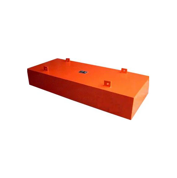 RCYB suspended permanent magnet iron separator  for stone and conveyor belt permanent plate magnets