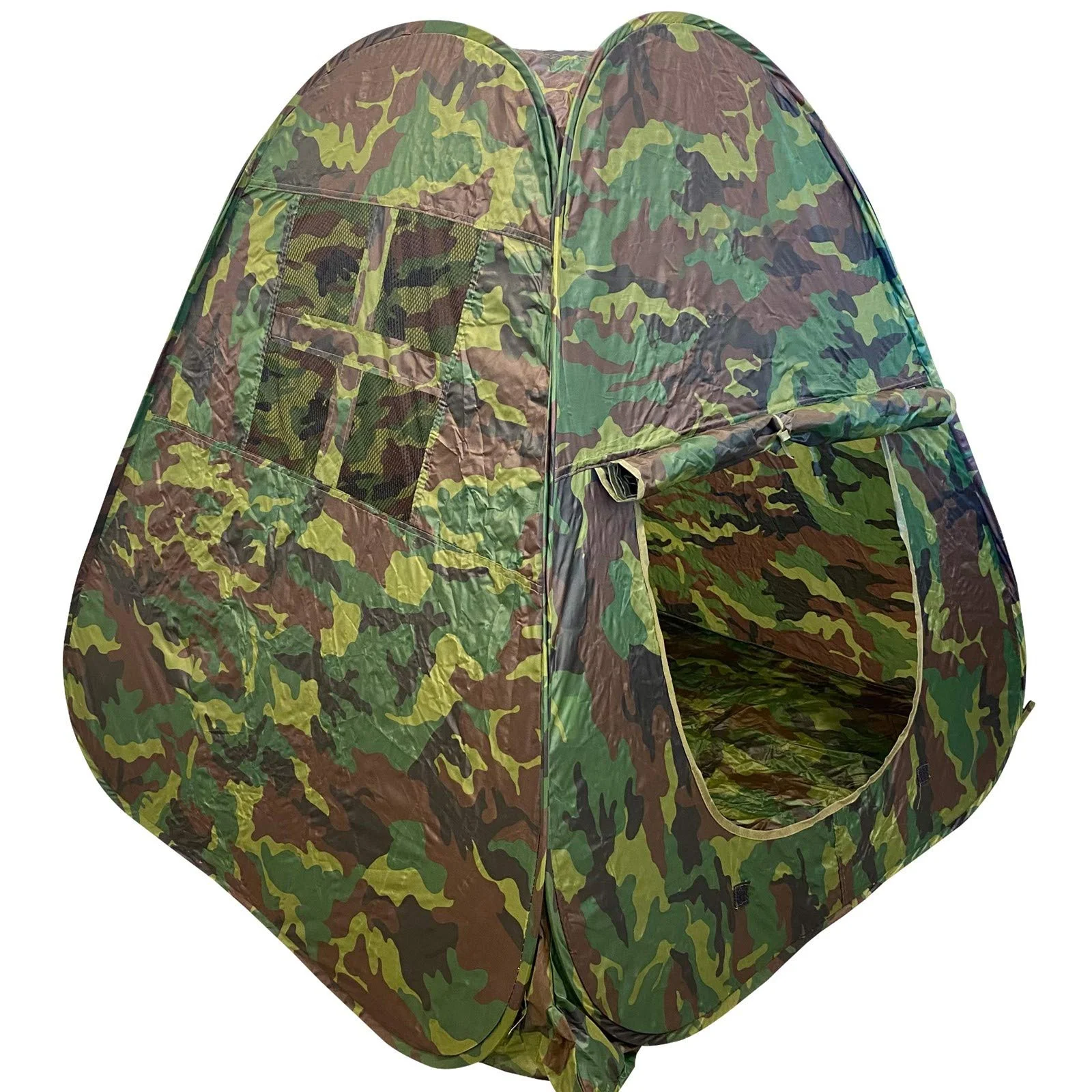 Kids Pop Up Camouflage Play Tent Foldable Camo Hunting Pretend Playhouse Boosts Imagination Creative Toy for Boys and Girls