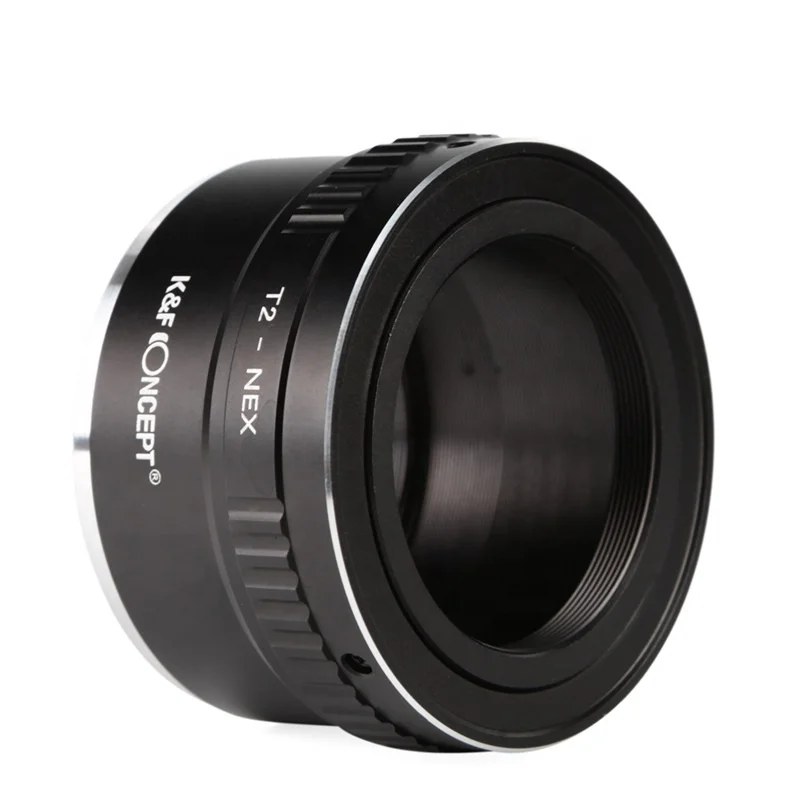 K&F Concept Lens Mount Adapter for T2 Lenses to Sony E Camera