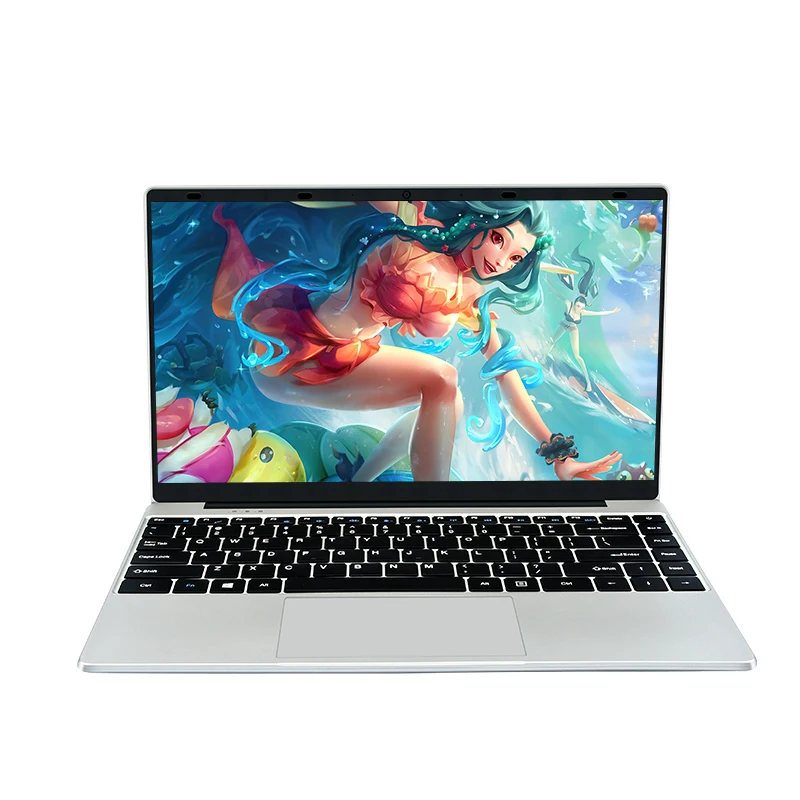 VGKE 14.1 Laptop  Intel E3950 Processor 6 GB RAM128 GB EMMC Chrome Light weight Computer with Webcam