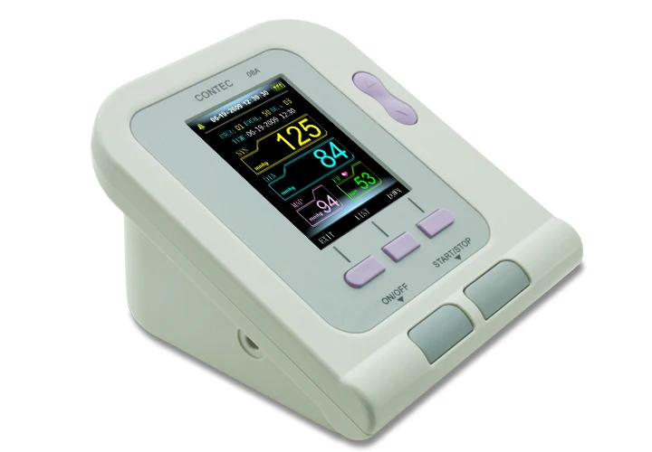 Pet digital blood pressure monitor with blood oxygen probe can be connected to computer mobile phone for dogs and cats