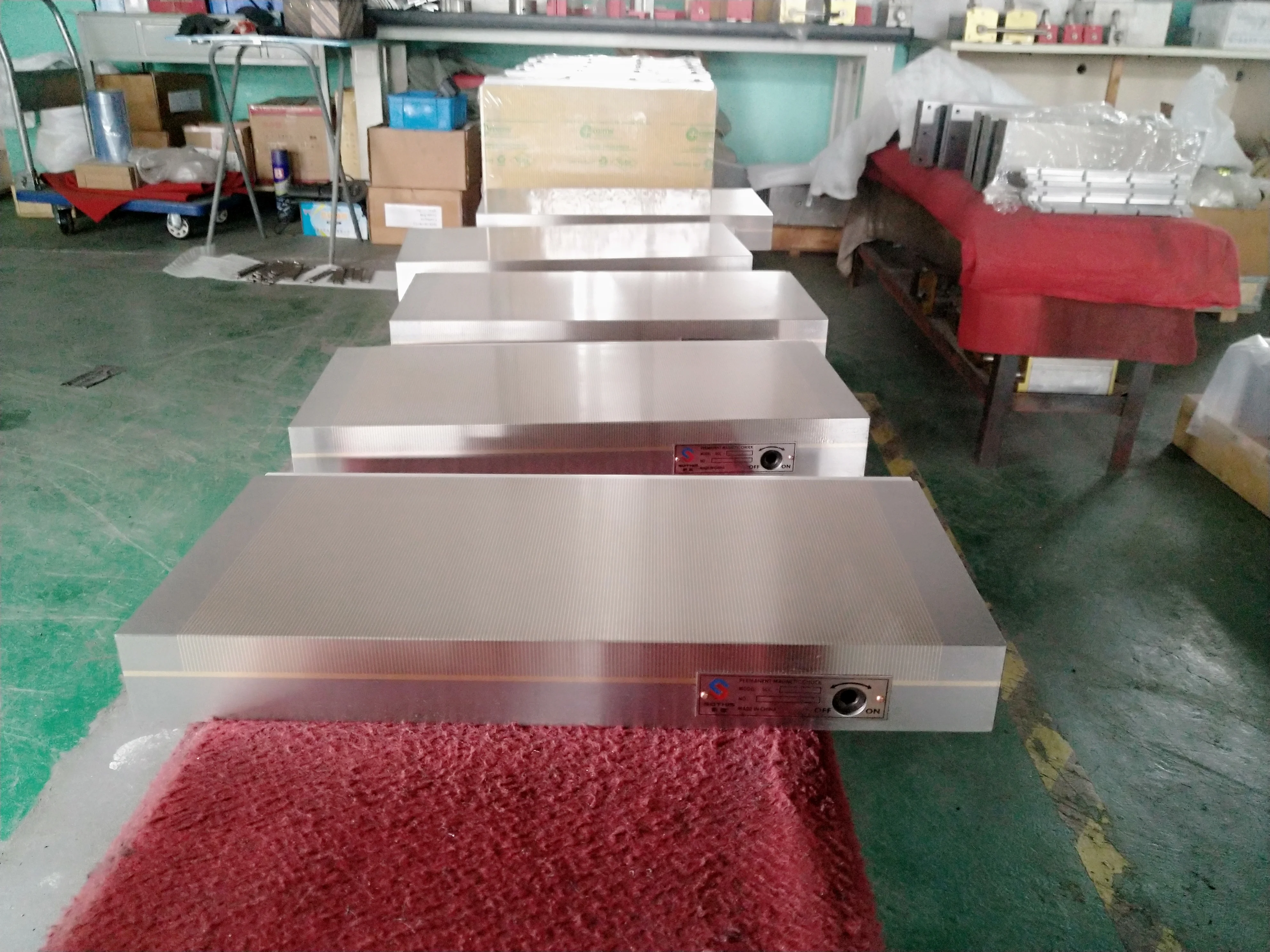 Perfect Quality Grinding Machine Rectangular Permanent Magnetic Chuck Table