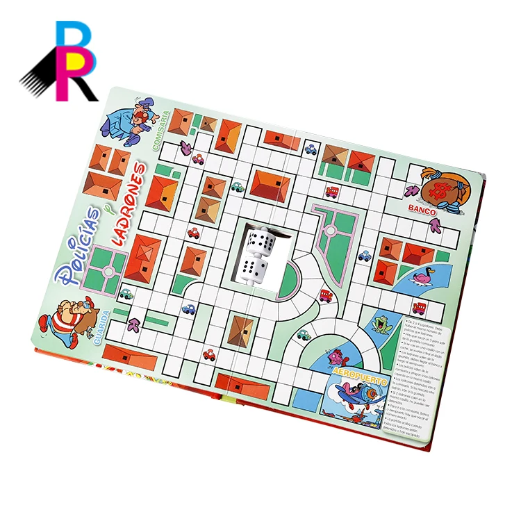  Оптовая продажа индивидуальные яркие детские Картонные Книги с принтом для обучения