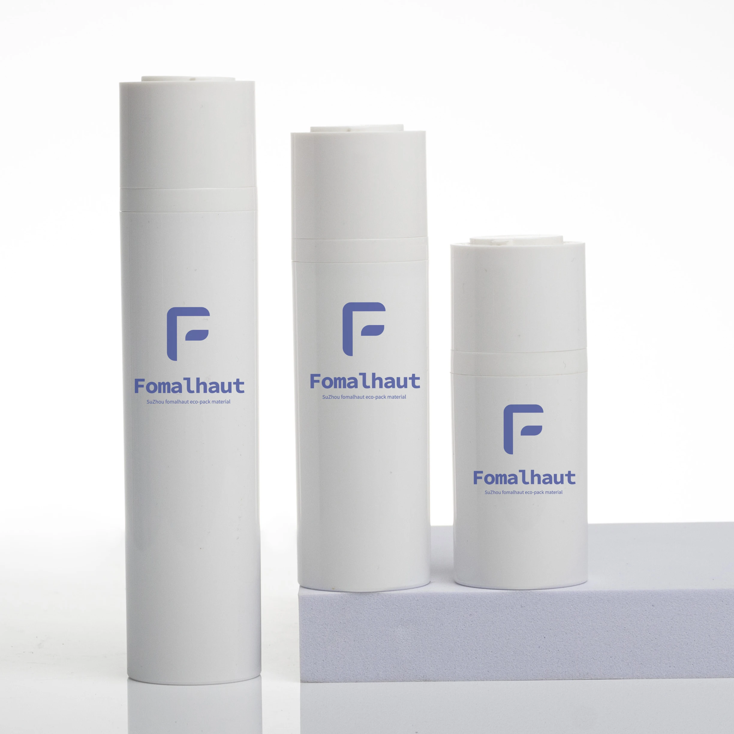 Airless twist Pump Bottle 15ml Recyclable Airless Bottle Set Cosmetic Eco Packaging