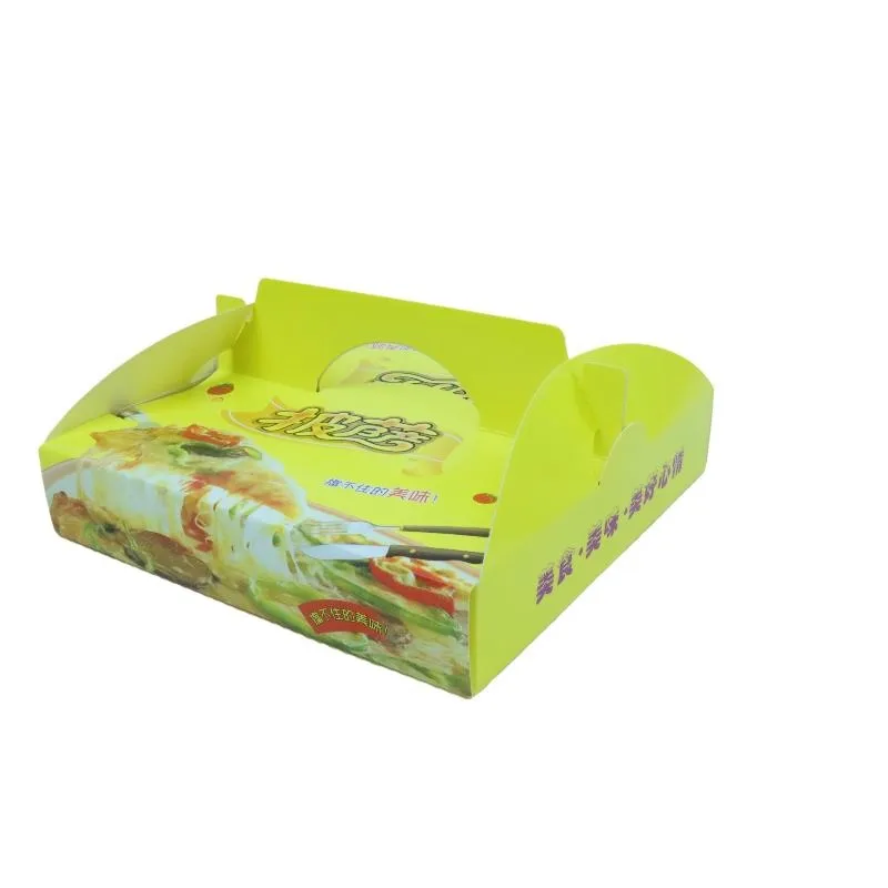 Accept custom color printing ivory board frozen food packaging box