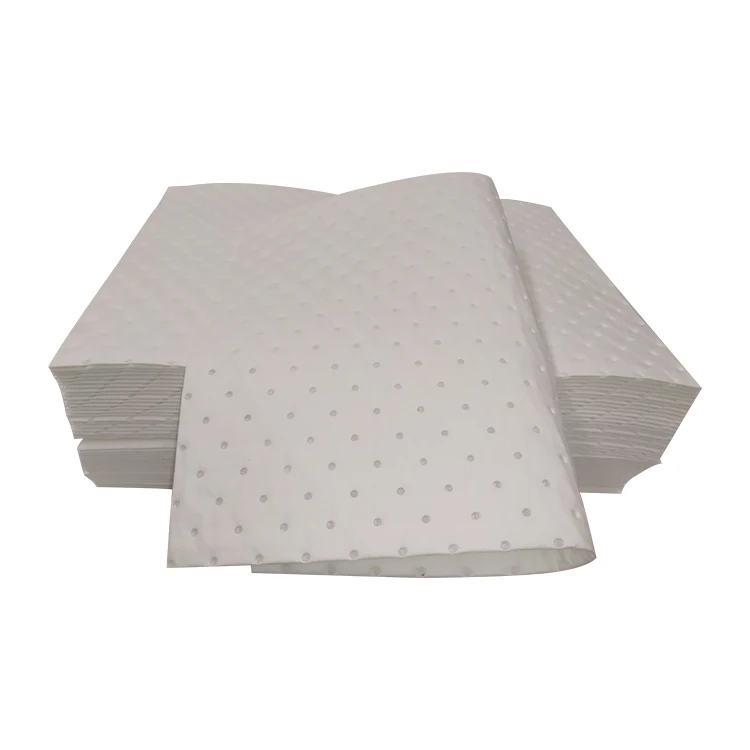 MSDS safety 3mm thickness oil petroleum only absorbent pads