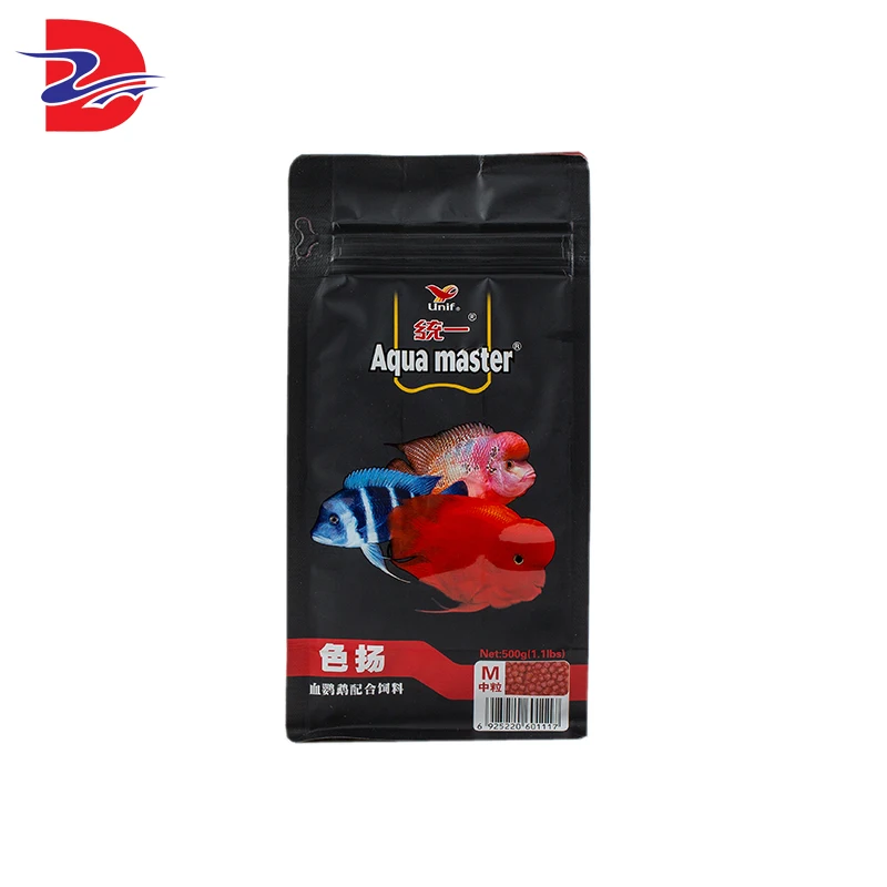 Factory direct sale composite aluminum plating stand up pouch zipper pet food packaging bag