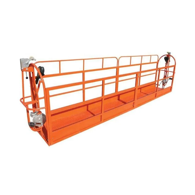 Material Lifting Hot Dip Galvanized Hoist Powered Harga Gondola Gedung Gondola Lift