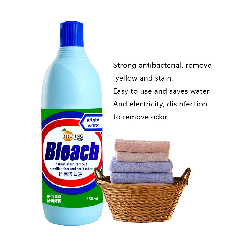 Yijujing Eco-Friendly bulk bleach liquid detergent for clothes