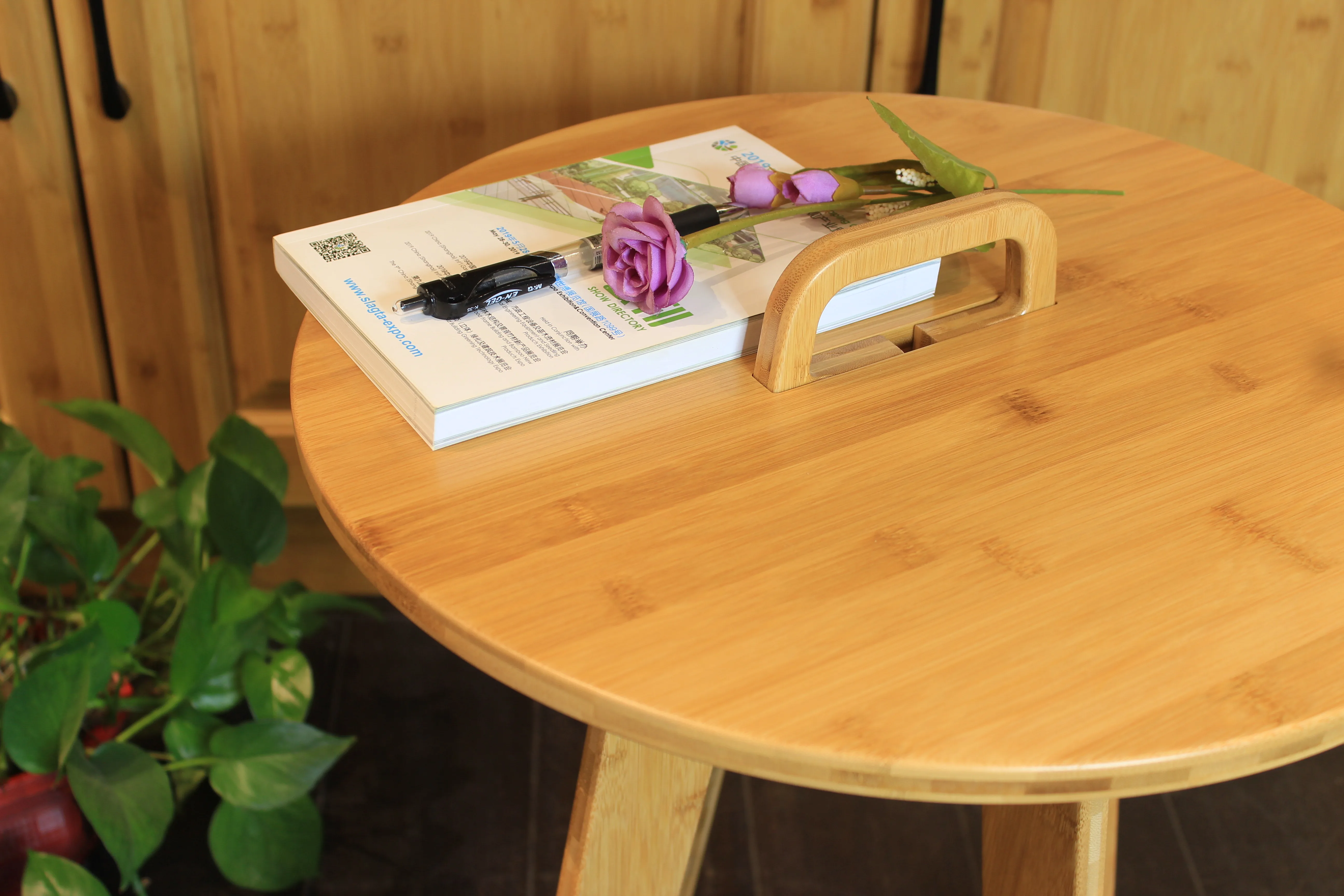 Strong Bamboo Coffee Table Durable and Heavy-Duty Customizable, Easy to Assemble Ideal for Family Rooms Eco-Friendly and Healthy