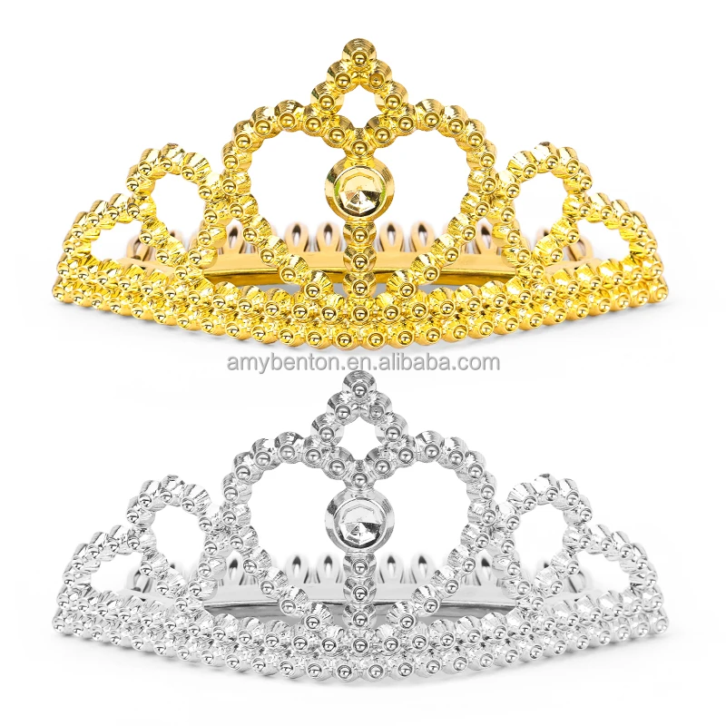 Princess Dress Up Accessories Princess Crown Tiara for Girls, Princess Tiara Wand Jewelry Toy Gifts