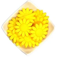 Силиконовые бусины для прорезывания зубов в форме цветка