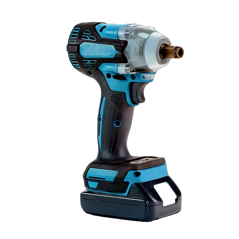 High-Torque Cordless Electric Impact Wrench Professional Industrial Power Wrench at Factory Price