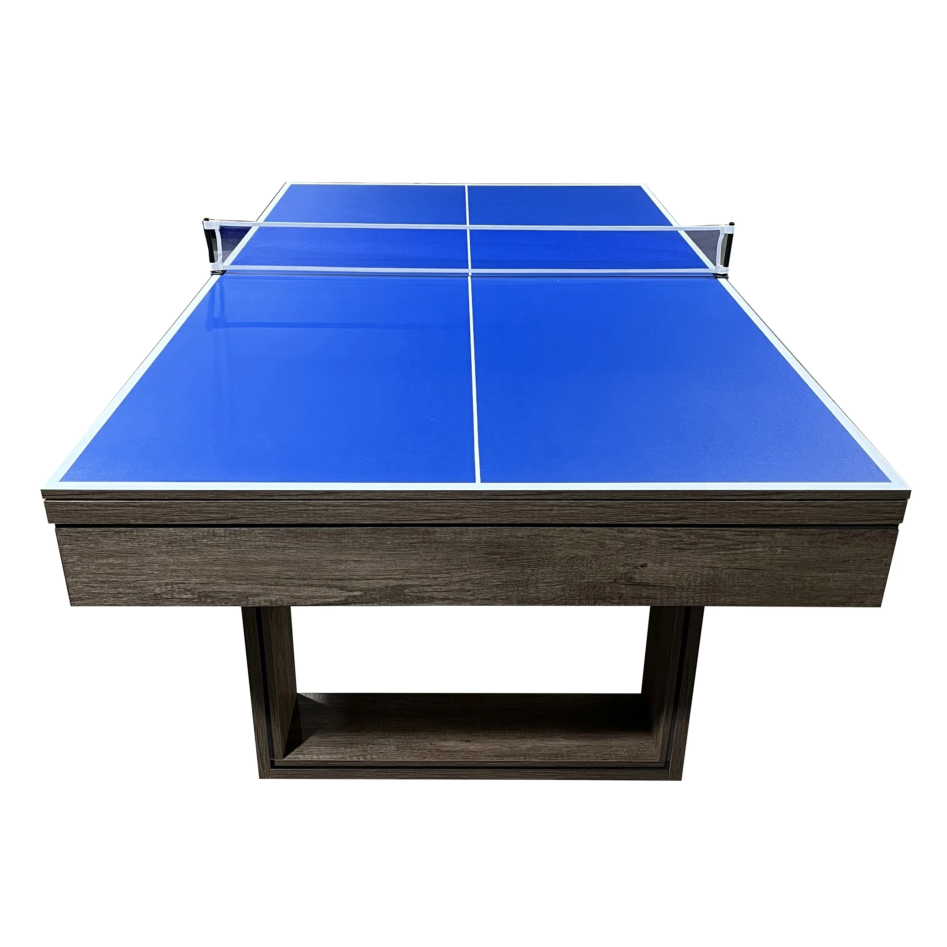 modern design 3 in 1 multi-function game MDF bed billiard dining pool table with table tennis top