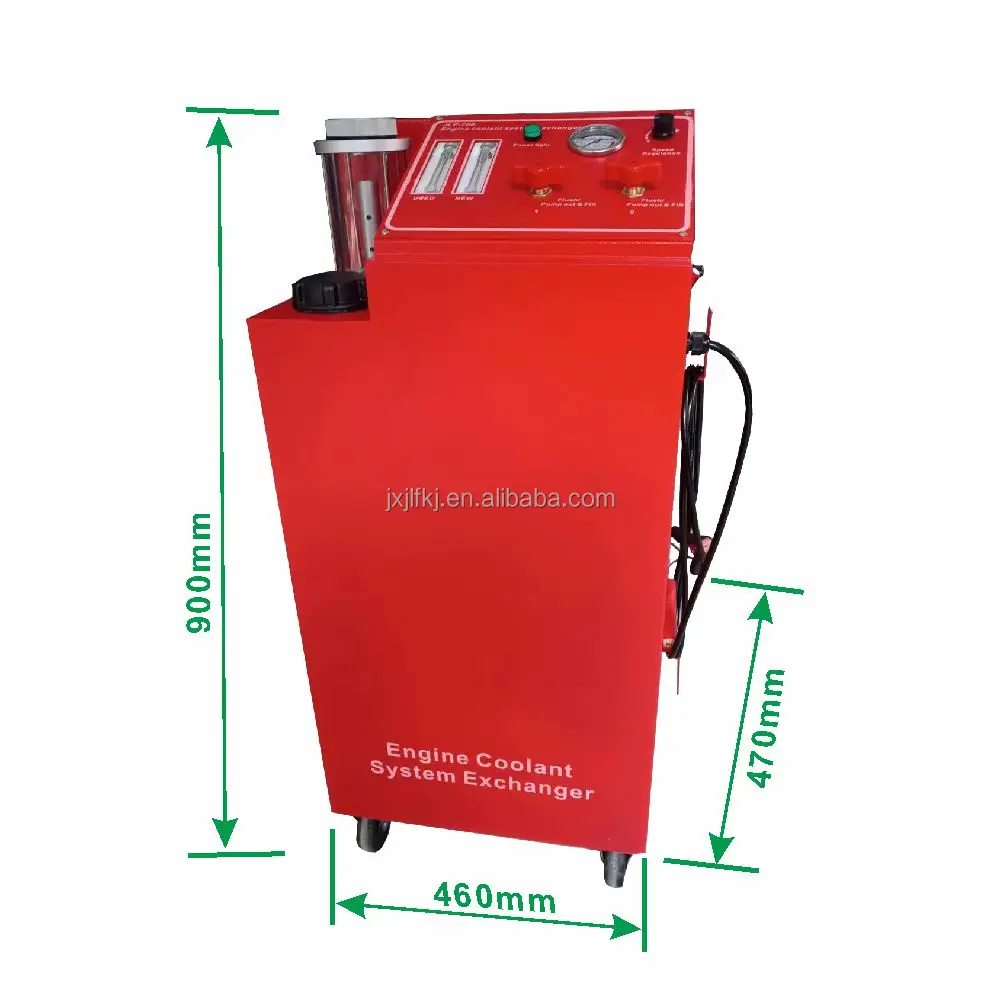 Jielifeng car Engine Radiator Cooling System Cleaning Machine for car coolant with a cup to filterate