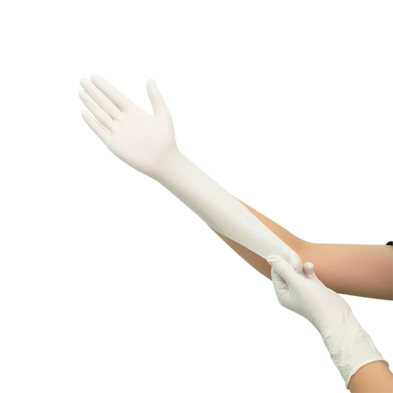 China wholesale food safe dish restaurant powder free nitrile hand glove manufacturers