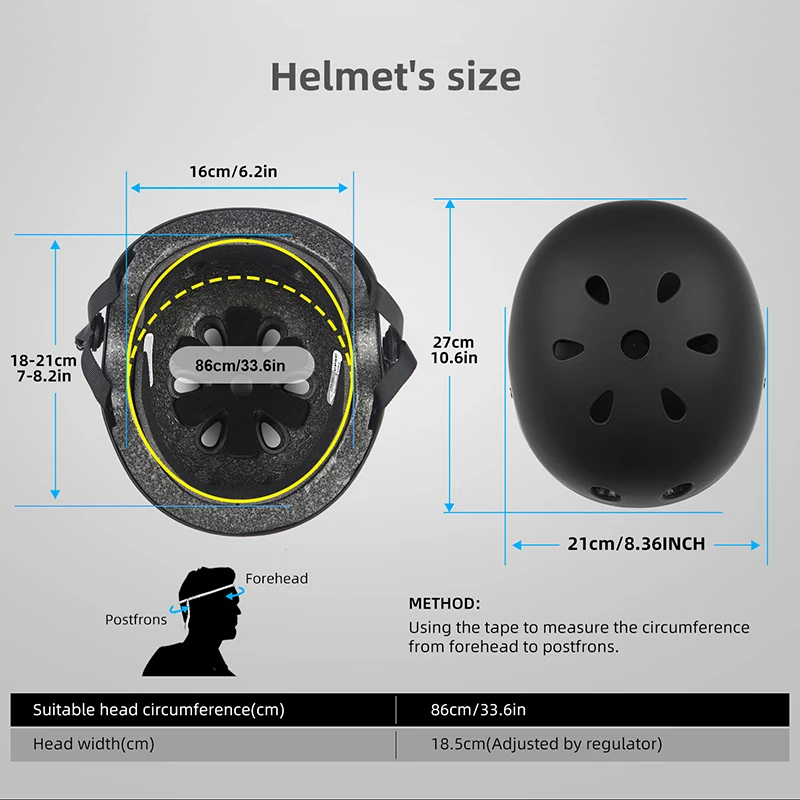 
Lightweight Breathable Protectors Head Adjustable kids adults cycling mtb bicycle bike electric scooter Skateboard safety helmet 