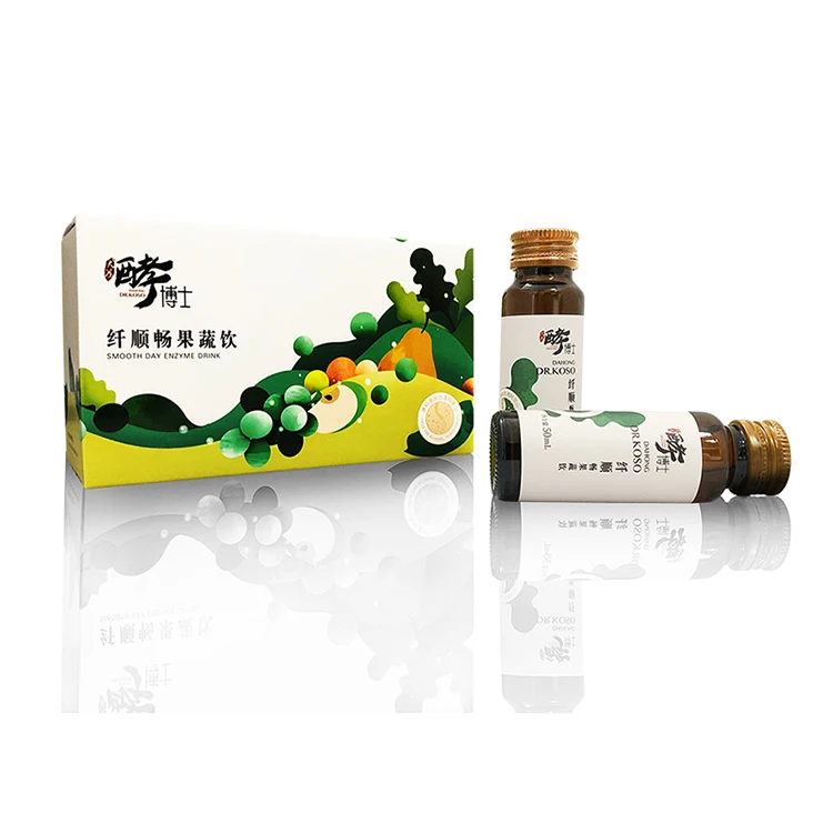 
2020 Hot Sale Weight Loss Fat Burning 100% Pure Fruit And Vegetable Complex Enzyme Drink 