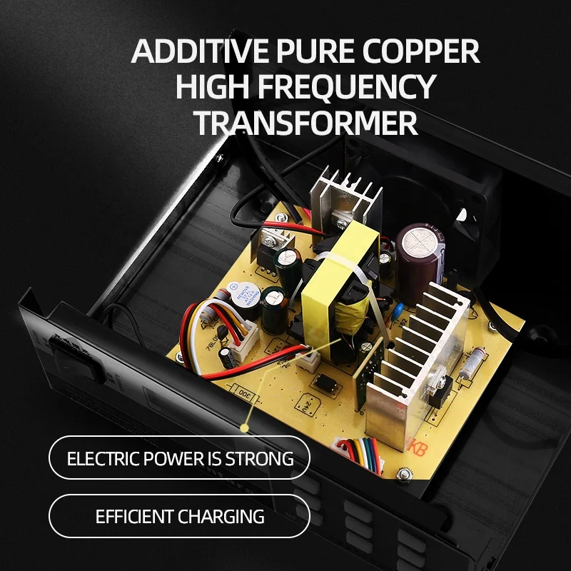 
Popular Manual and Automatic Lead Acid Car Battery Charger 12v24v GEL 