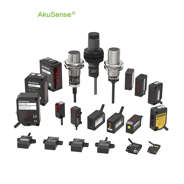 Промышленный фотоэлектрический сенсорный переключатель AkuSense с рассеянным отражением датчик расстоянием 30 см для машинки