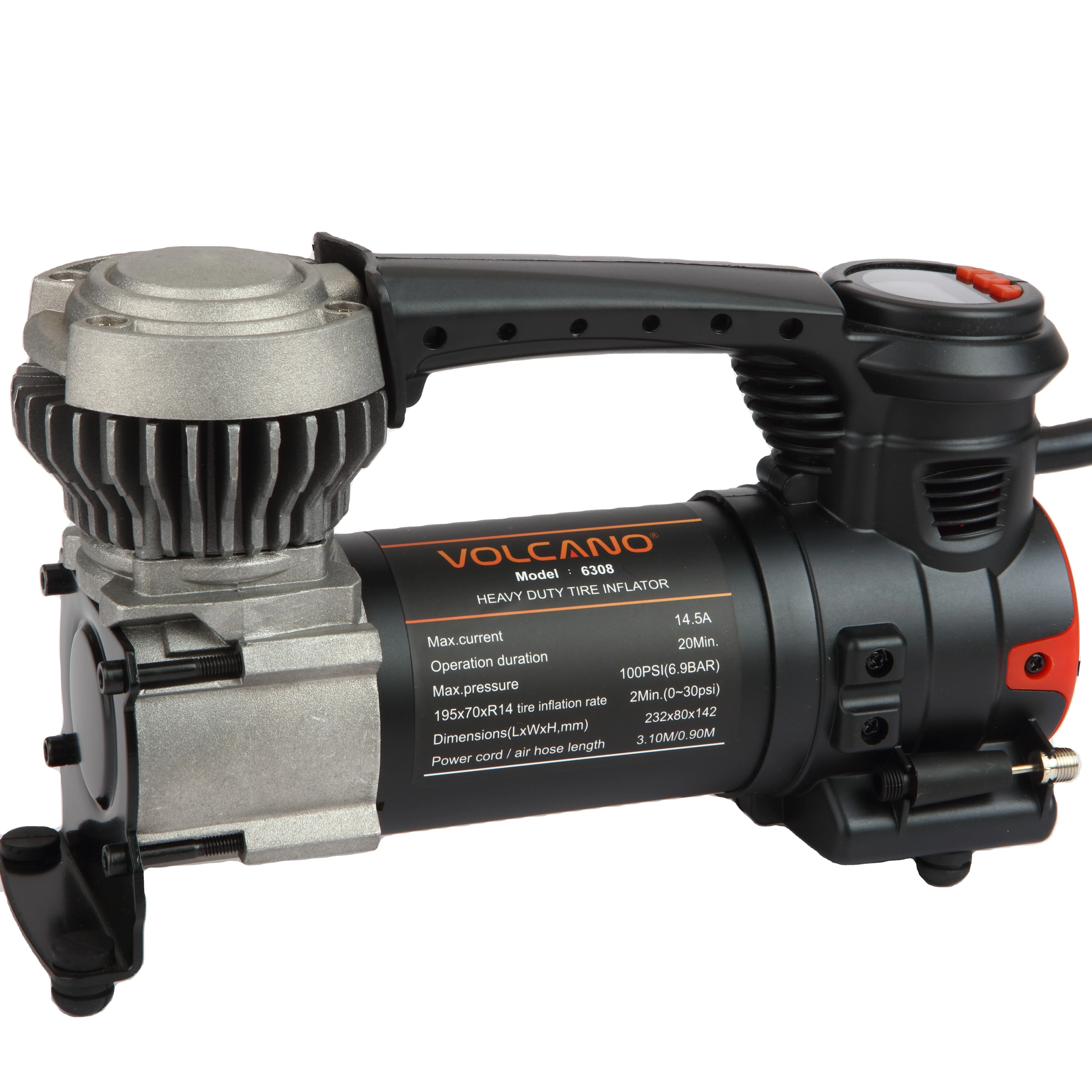 Tyre Inflator 12v Portable Air Compressor Pump Electric Mini Car Bike Digital Tire Inflator