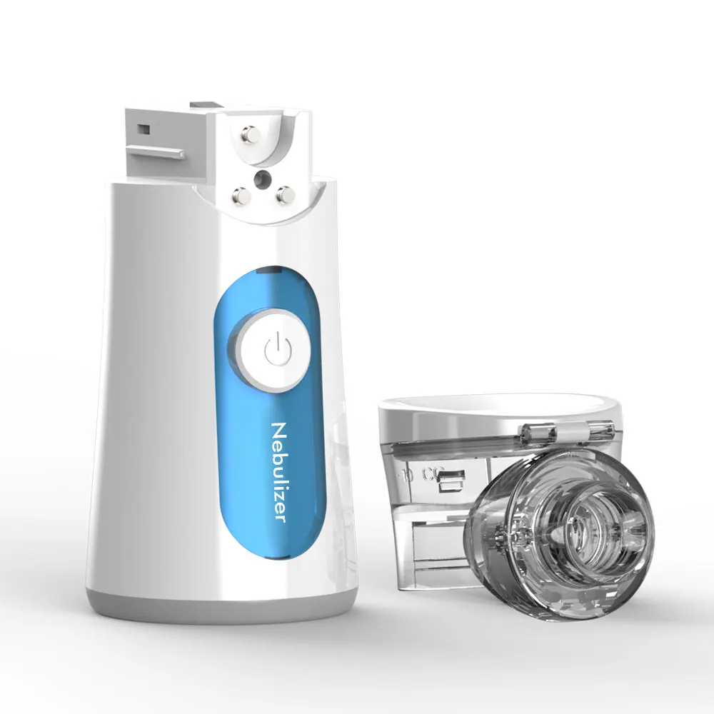 Bucks Ultrasonic Portable Handheld Inhaler Mesh Nebulizer for Home Use Mini Nebulizers Machine 2021 New Arrival