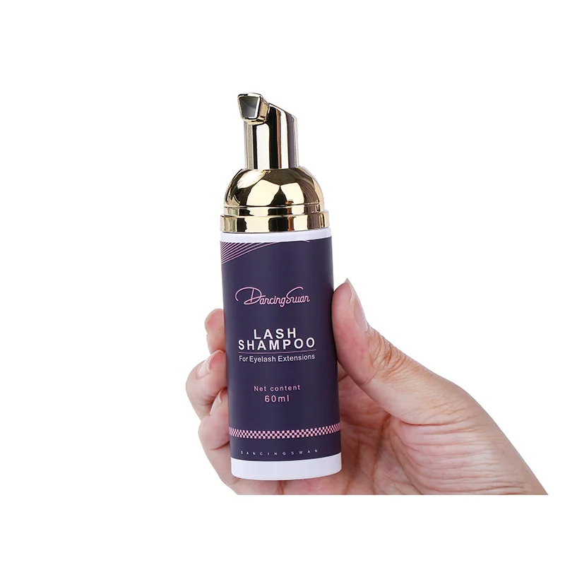 Wholesale High Quality Eyelash Extension cleanser Shampoo Foam Eyelash Cleaning Brush Lash Extension shampoo