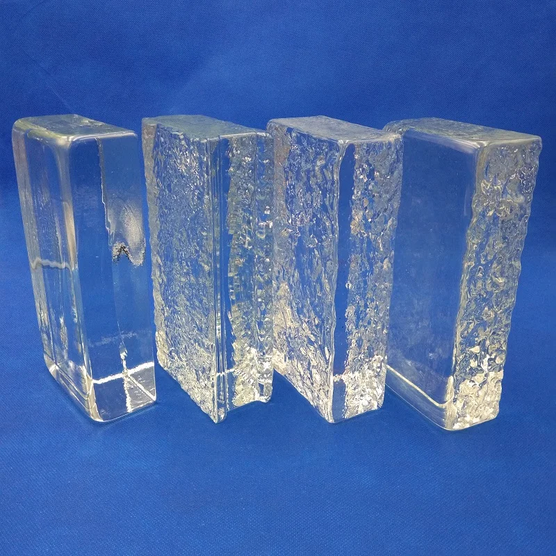 Solid Crystal Light Glass Brick Prices Glass block Walls Decorative Glass Block For Building Decoration