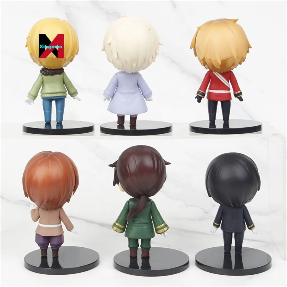 Figuras De Pvc Model Toy Set Axis Powers Hetalia Anime Action Figures