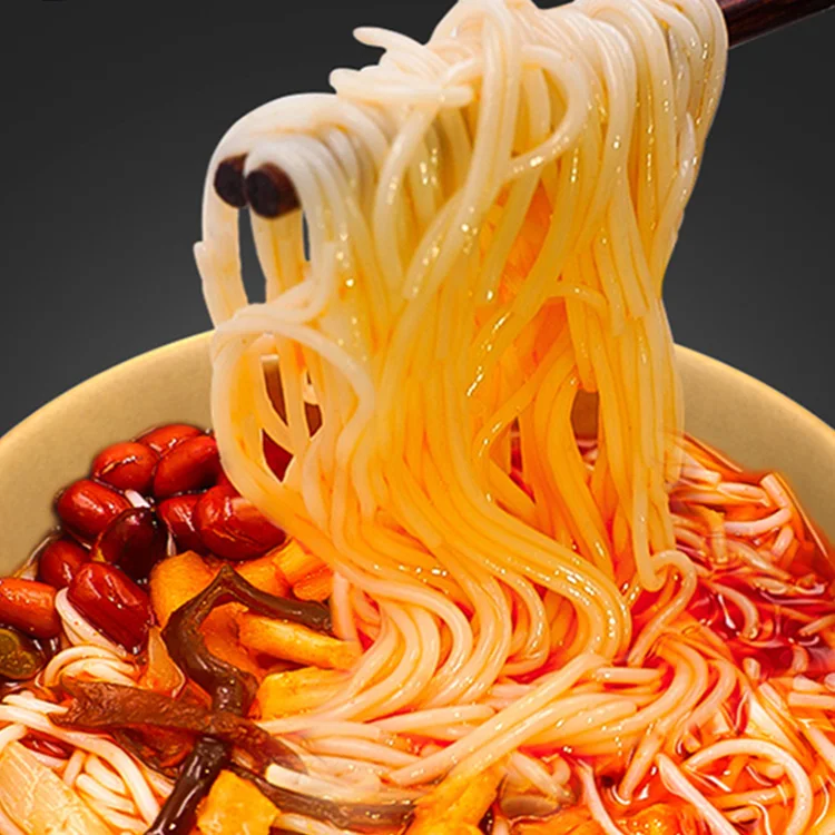  Конжак паста лапша китайский рынок Органическая рисовая чашка Liuzhou