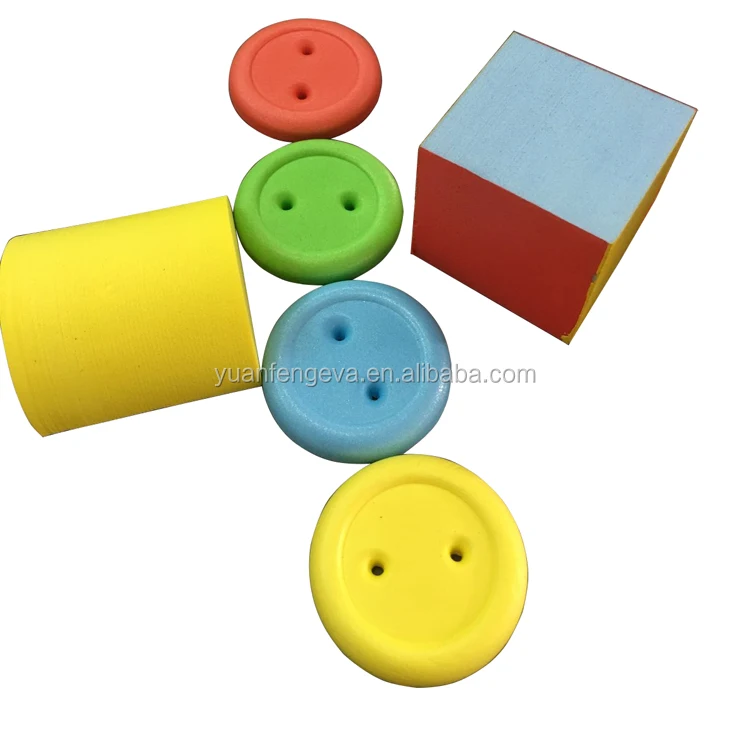 Custom eva foam Building Bricks Educational Toys for Kids Toys foam Building block foam dice