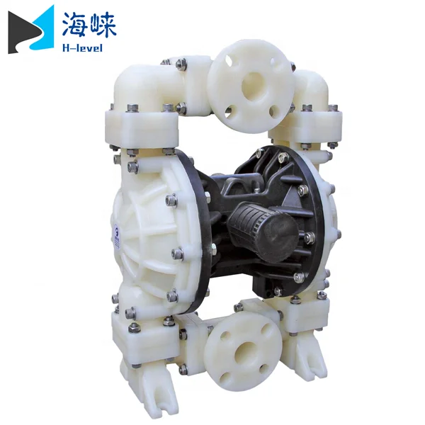 PP material pneumatic diaphragm pump for methonal and ethanol