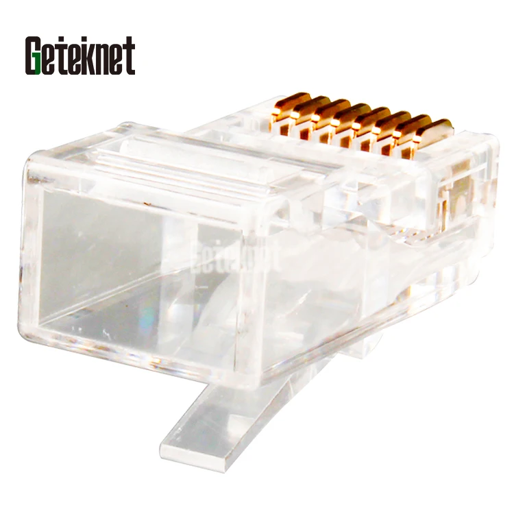 10 pack RJ45 plug Cat5e UTP Network modular RJ45 connecter 8P8C plug RJ45 coupler RJ45 cat5e connector Ethernet RJ45 connector